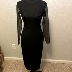 Maggie London black dress